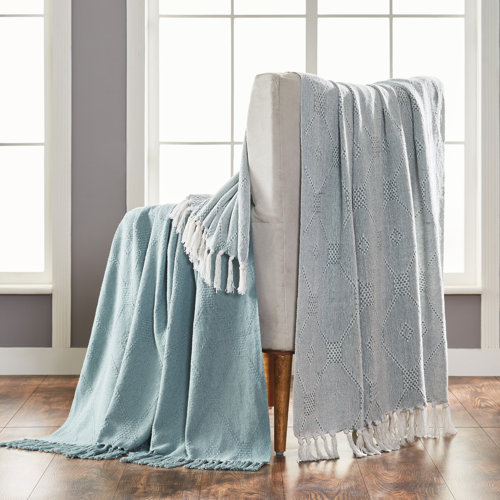 Gray & Silver Blankets & Throws You'll Love Wayfair